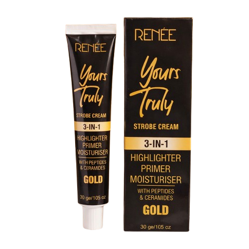 RENÉE Yours Truly 3-in-1 Gold Strobe Cream