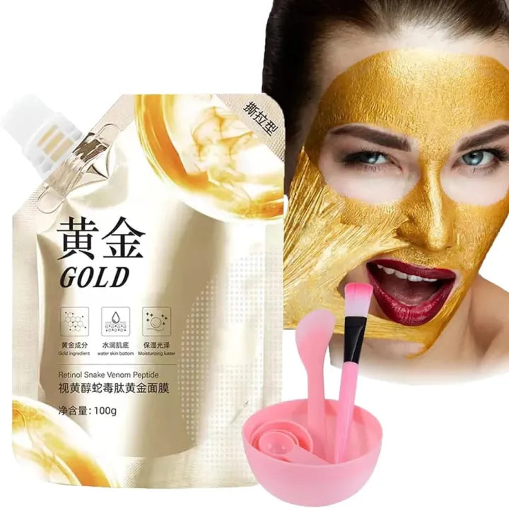 Gold mask